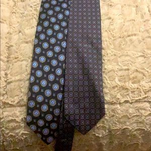 Two designer ties Barney’s & Valentino